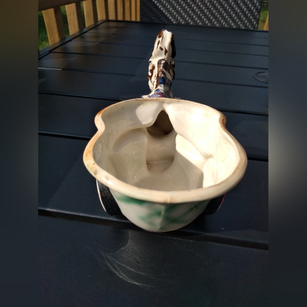 Kitschy Kritters, Vintage Donkey & Wagon Planter, Colourful - Picture 11 of 13